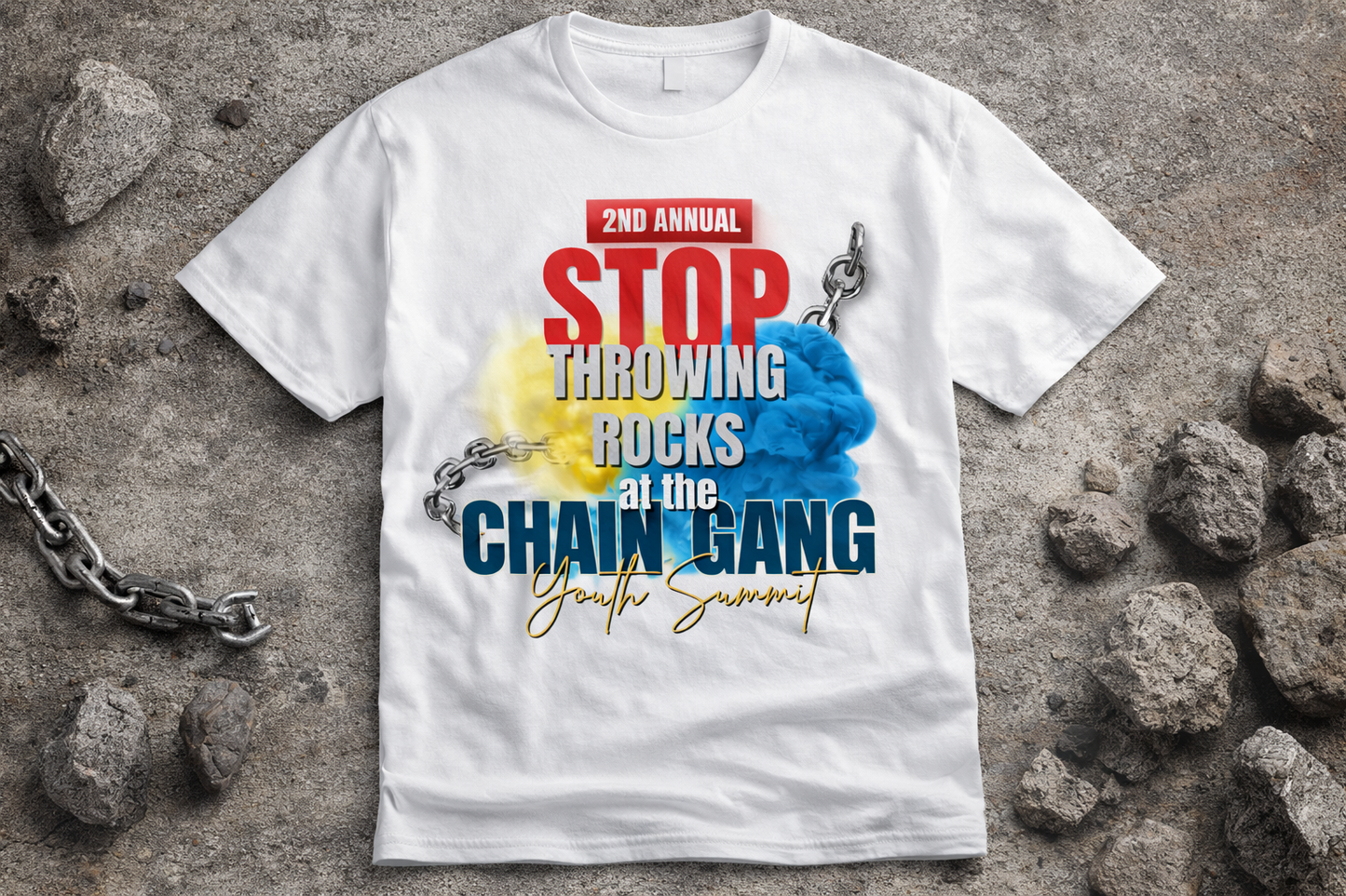 Stop Throwing Rocks At The Chain Gang Tee