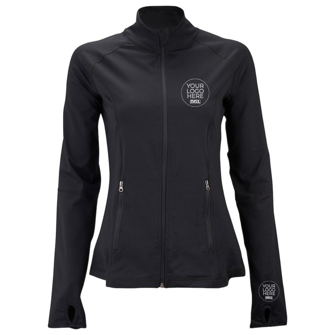 Yoga zip-up jacket